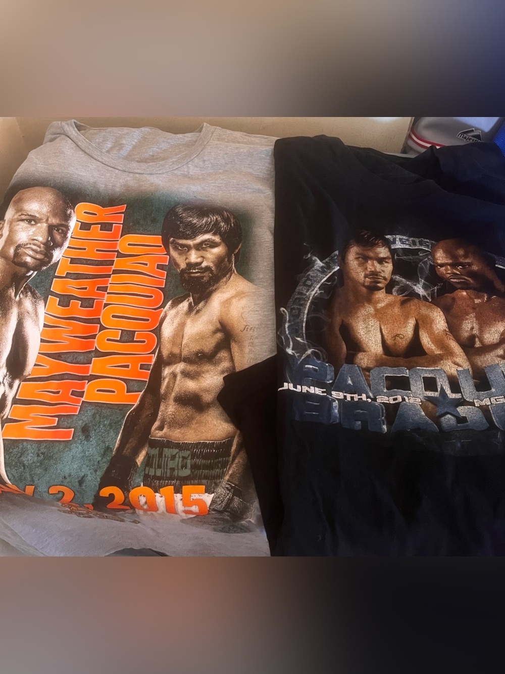2010s mayweather vs pacquiao 2 shirt bundle tim bradley b7 lg  boxing